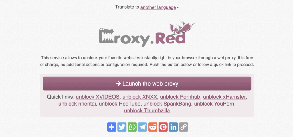 xhamster proxy