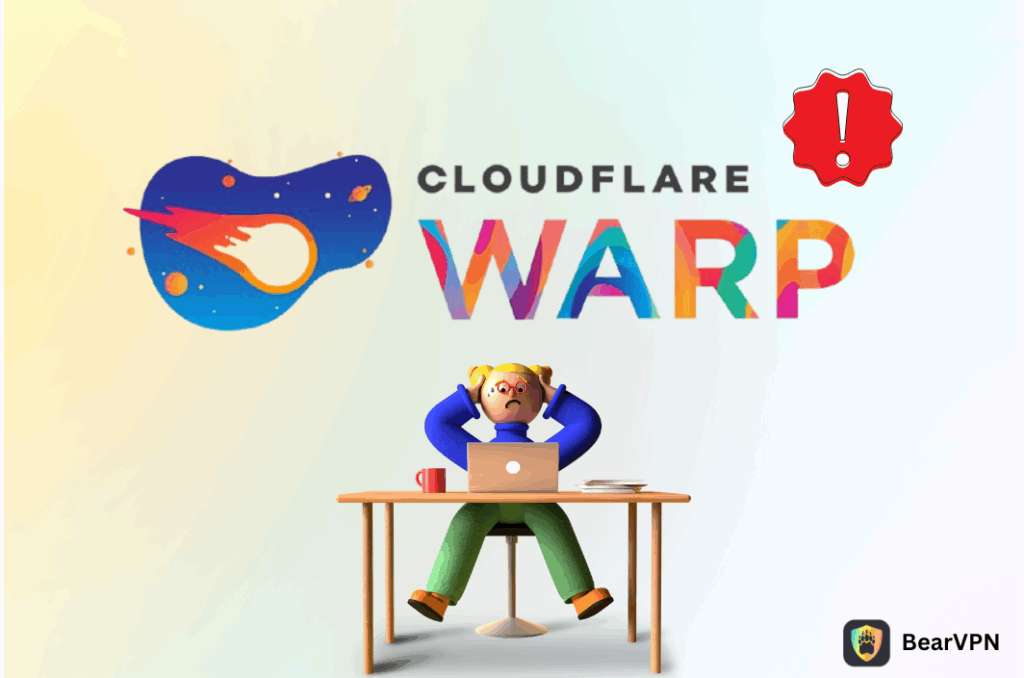 warp vpn not working on google