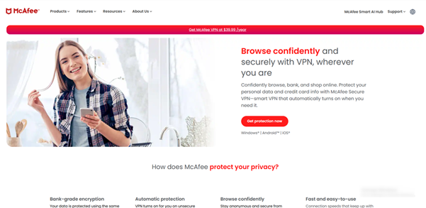 McAfee VPN Overview