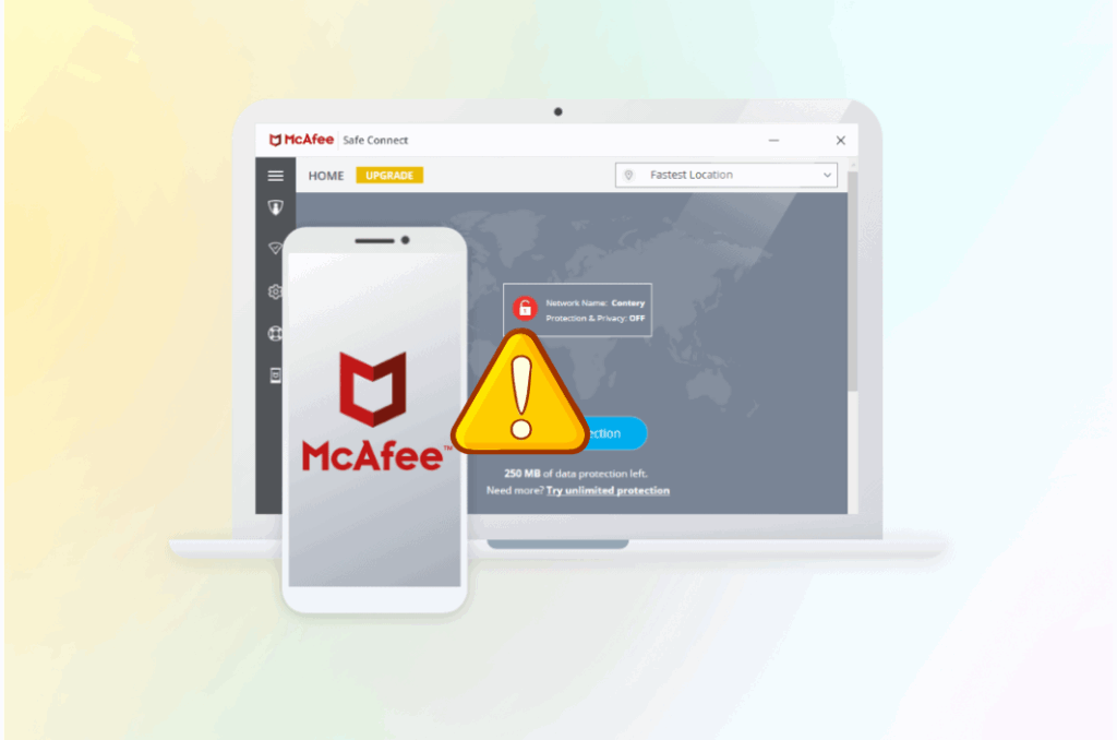 McAfee VPN Not Connecting