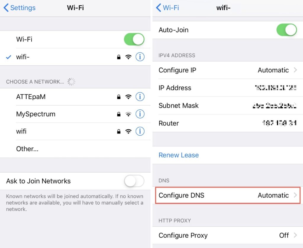 How to Change DNS on iPhone/iPad
