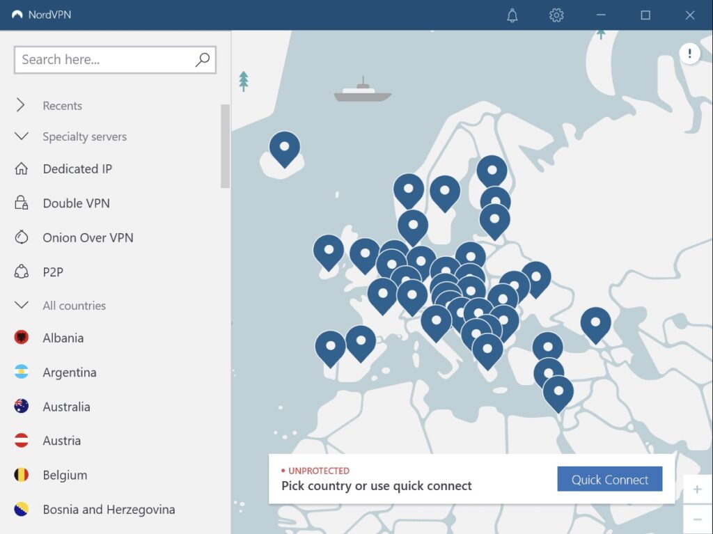 Best Free VPN for Mac - NordVPN