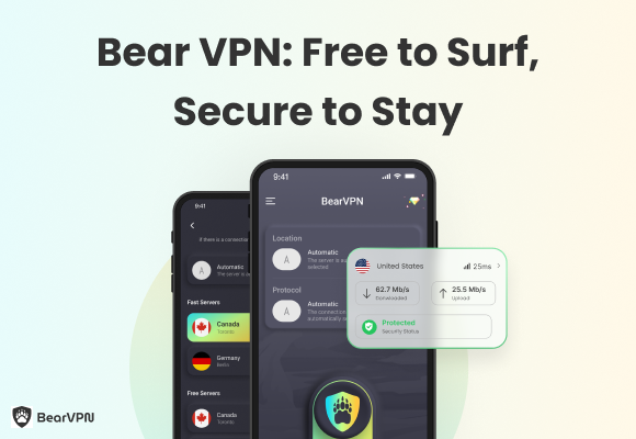 Best Free iOS VPN - Bear VPN