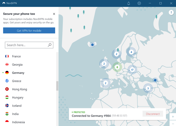 Best VPNs for Sports Betting - NordVPN