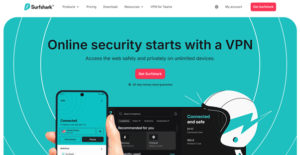 Best VPNs for Sports Betting - Surfshark