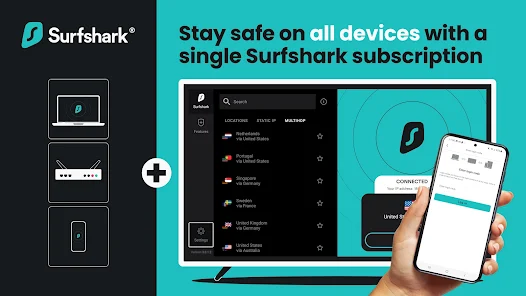 SurfShark VPN for Gambling