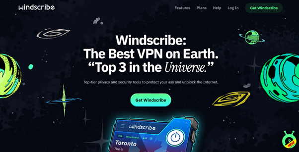 Free VPN for iPhone without Subscription - Windscribe