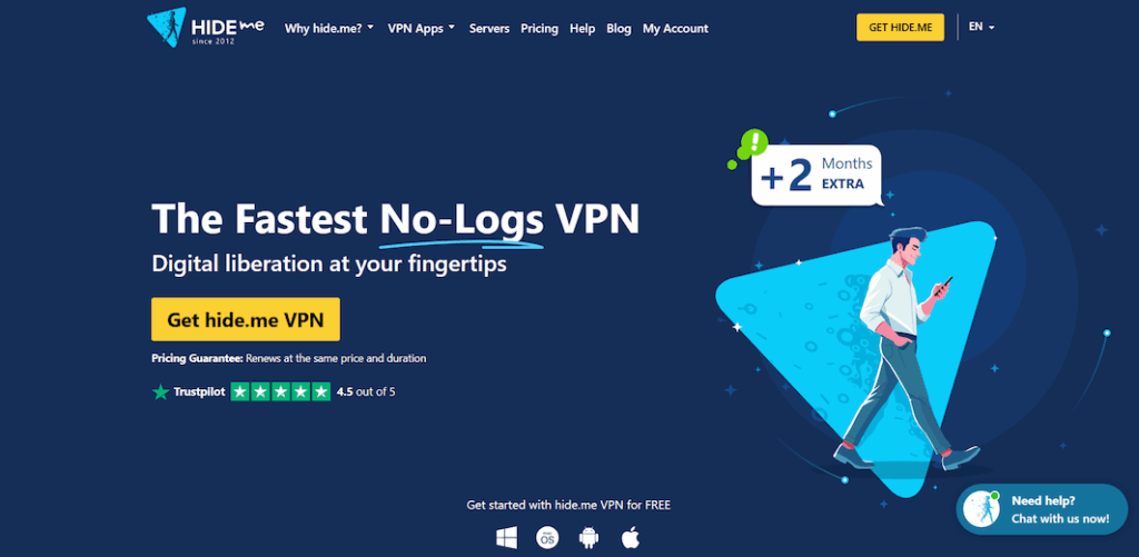 Hide VPN No-log Policy