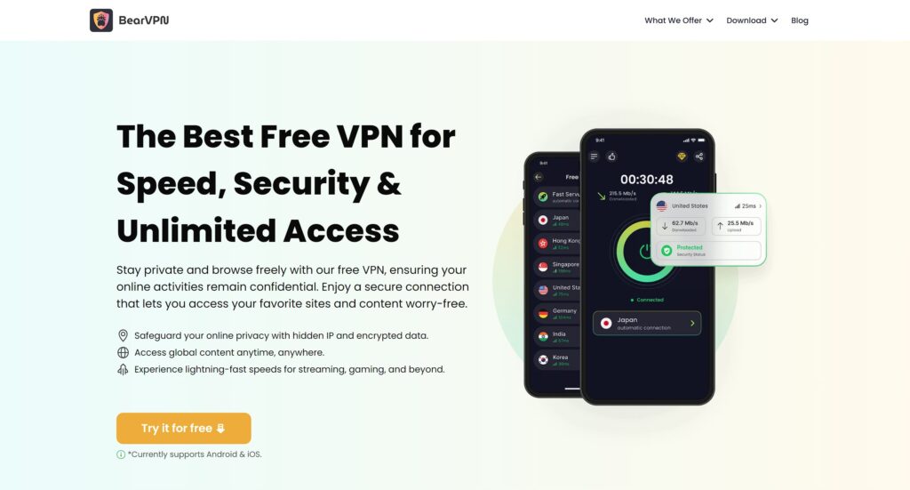 BearVPN Official Website