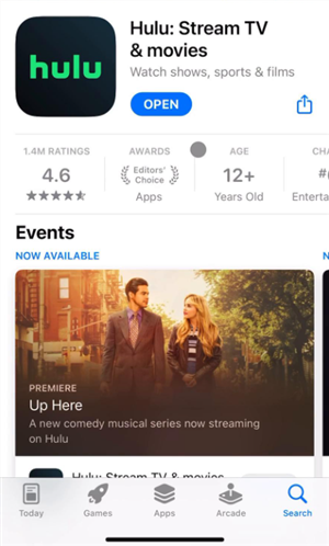 Restart the Hulu App