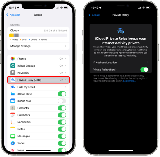 Apple iCloud Private Relay
