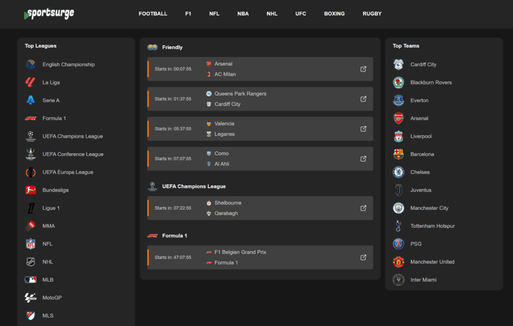 Sportsurge