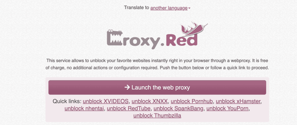 proxy for pornhub