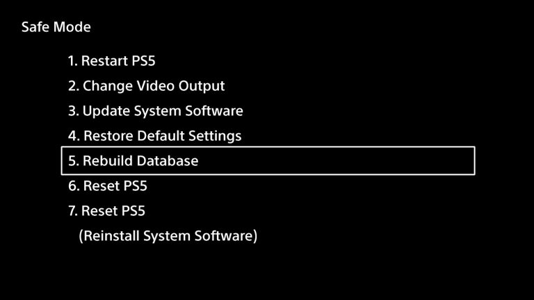 Clear PlayStation Cache