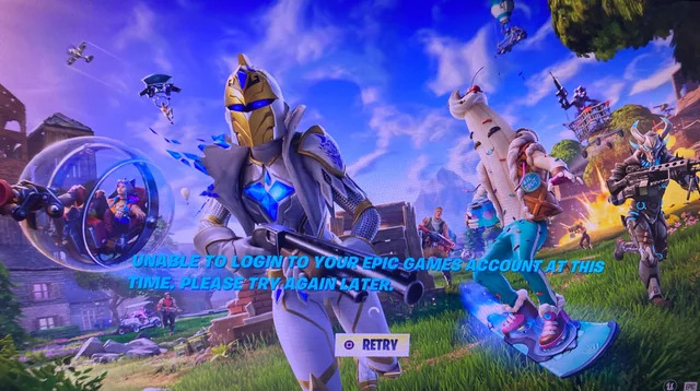 Why you see Fortnite unable to log in to your Epic games account