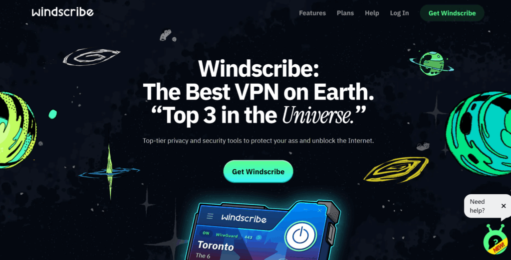Proton VPN Alternative - Windscribe