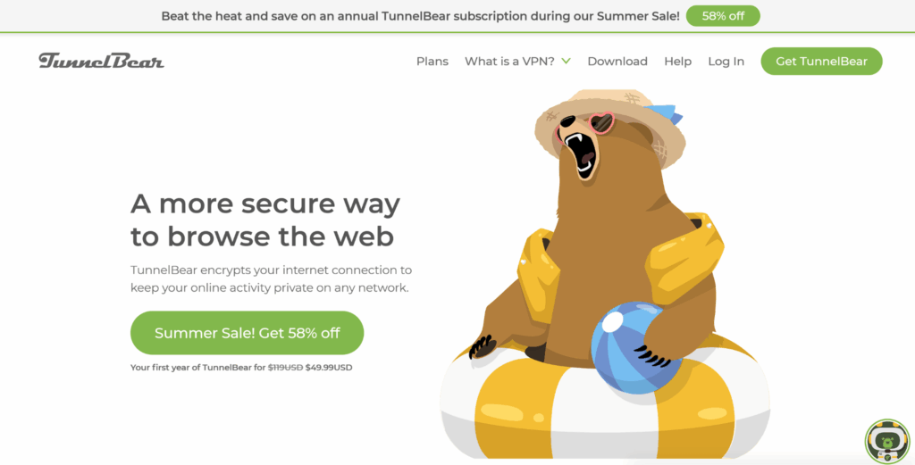 Proton VPN Alternative - TunnelBear