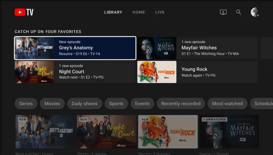 FirstRowSports Alternatives -YouTube TV