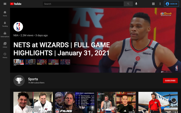 YouTube TV