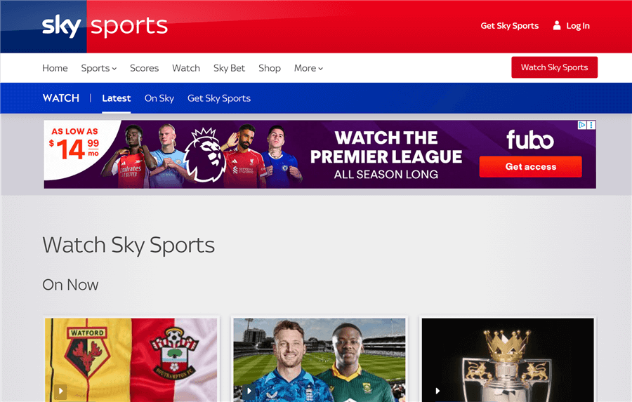 Best VIPBox Alternative - Sky Sports