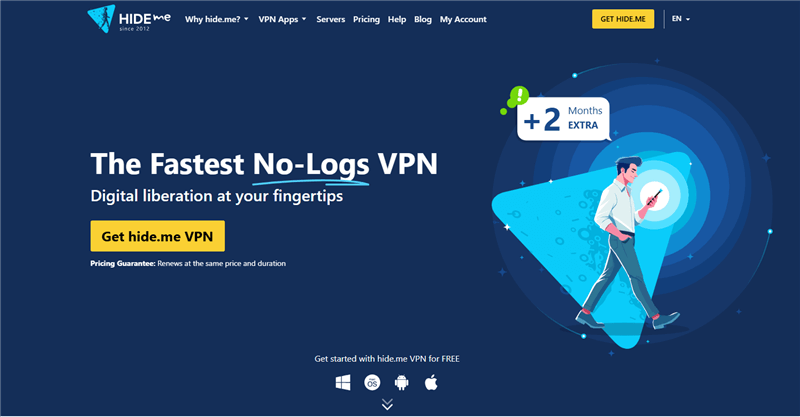 IPVanish VPN Crack Alternative - Hide.me