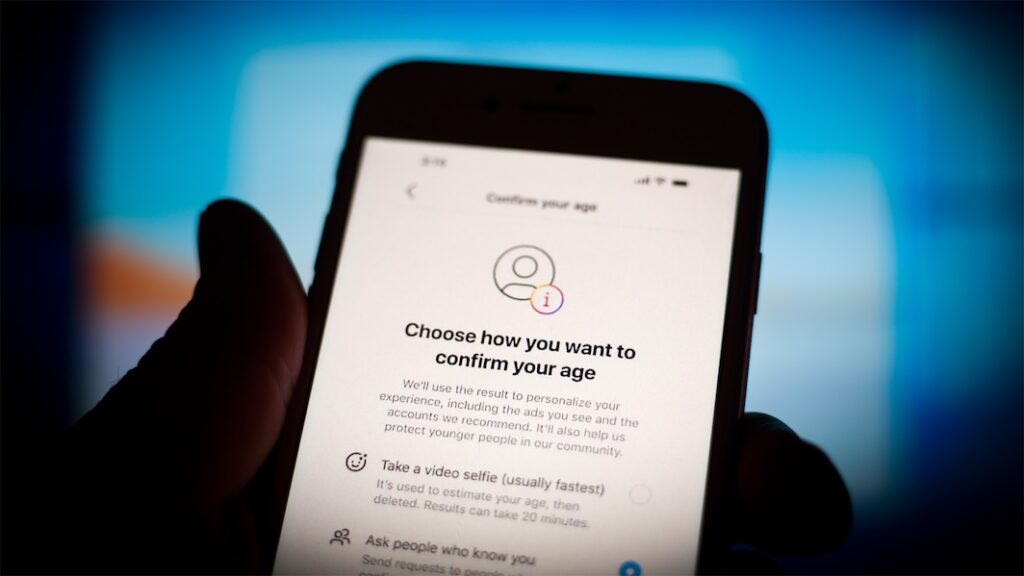 Choose How you want to confirm your age