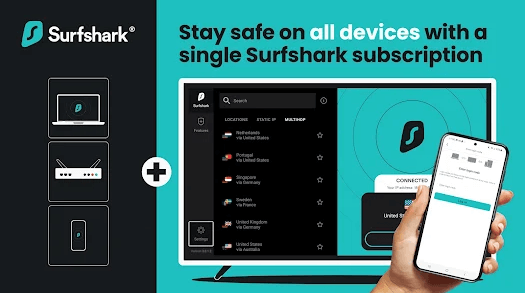 Best VPNs for BetMGM Access - Surfshark