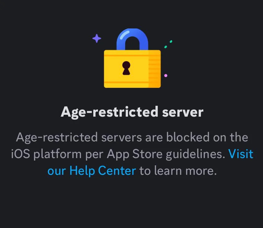 Discord Ae-restricted Server