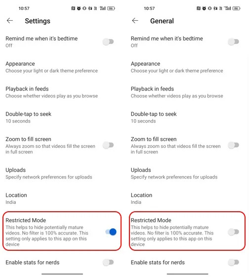 How to Turn Off YouTube Restricted Mode on Android and iPhone