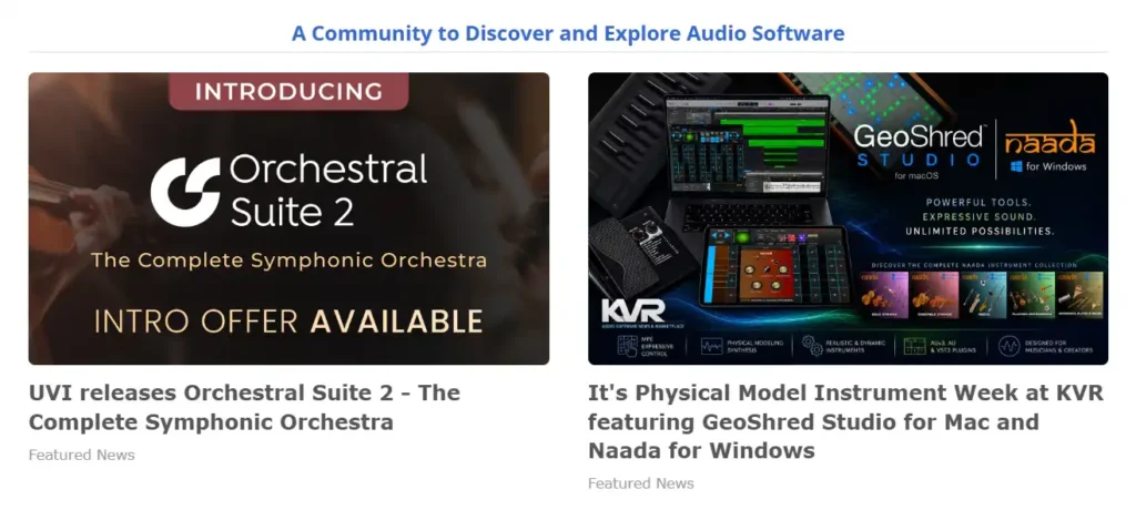 KVR Audio