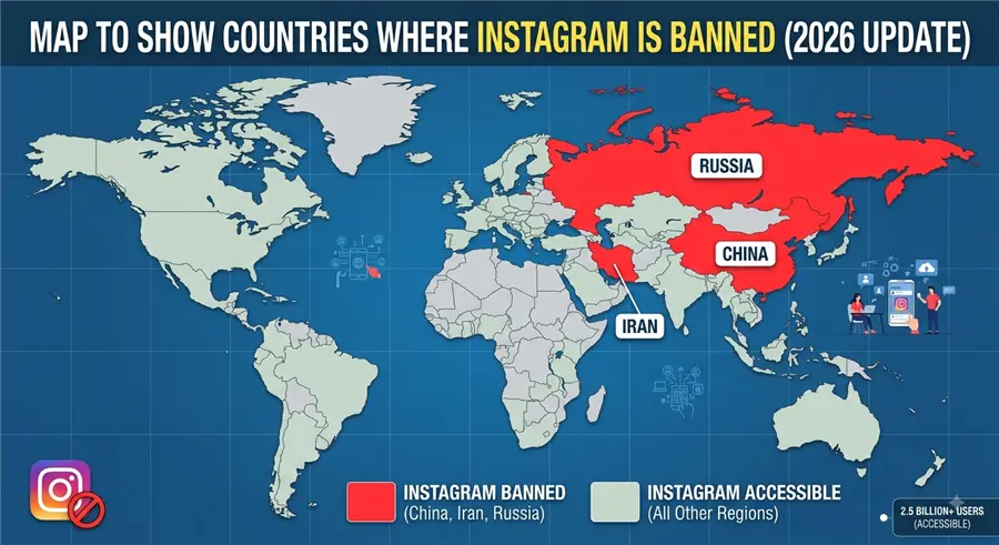 Which Countries Banned Instagram