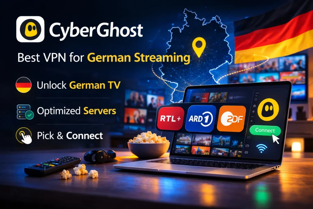 Best VPN for Germany - CyberGhost