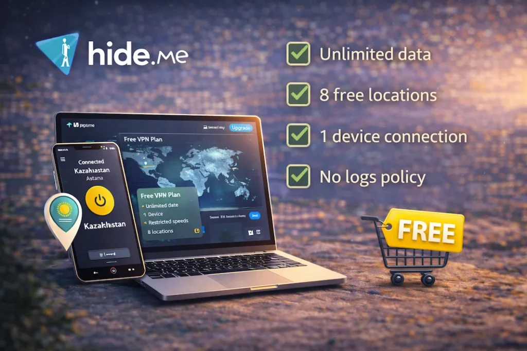 Best VPN for Kazakhstan - hide.me