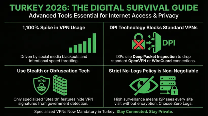 Why You Need a VPN in Turkey