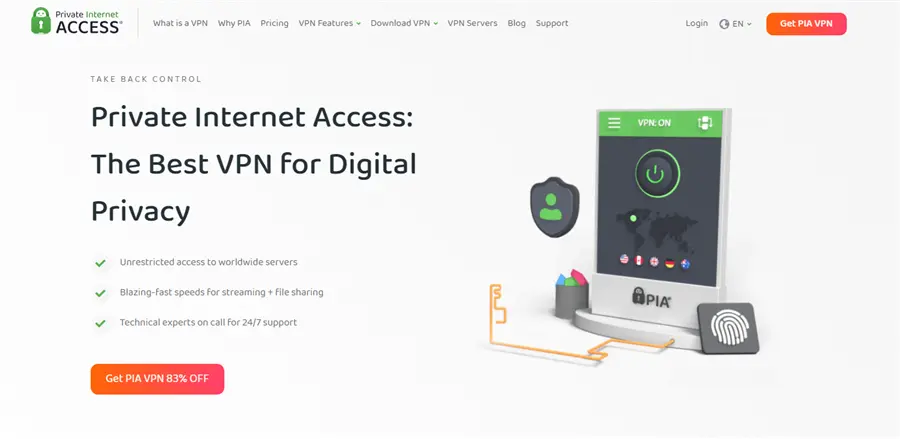 Best VPNs for Switzerland - Private Internet Access