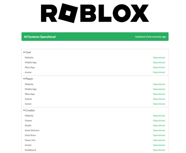 Status Roblox