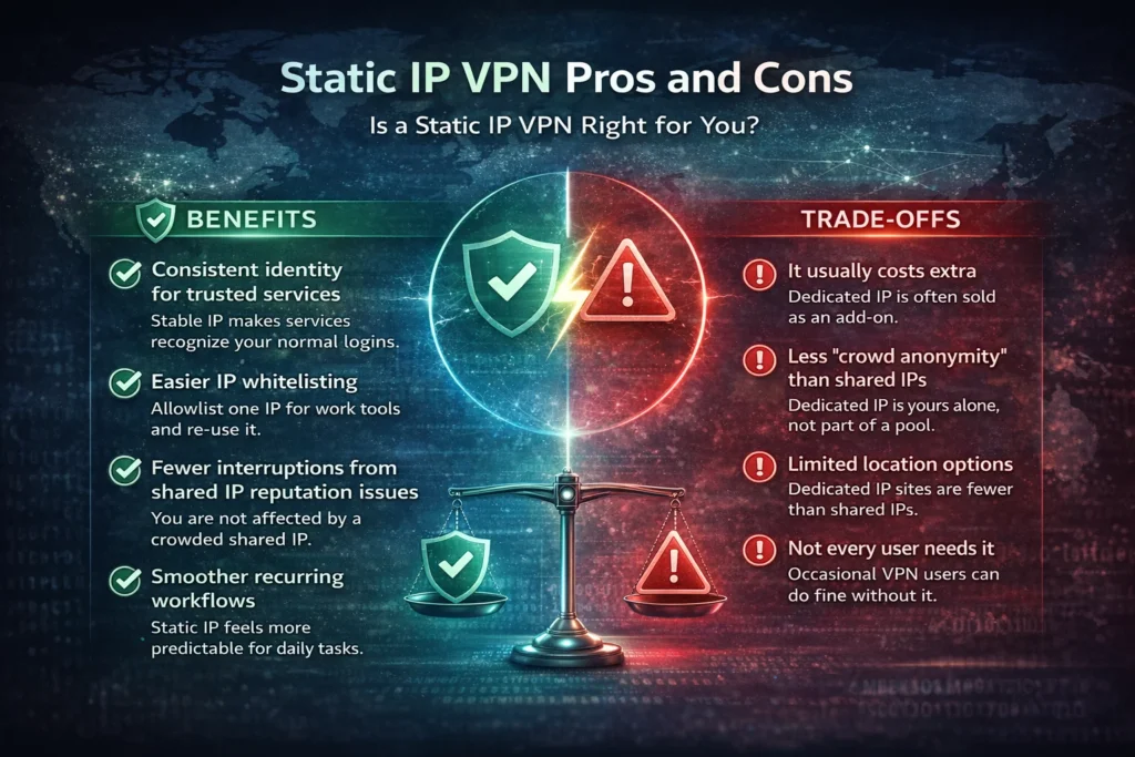 Pros and Cons of Static IP