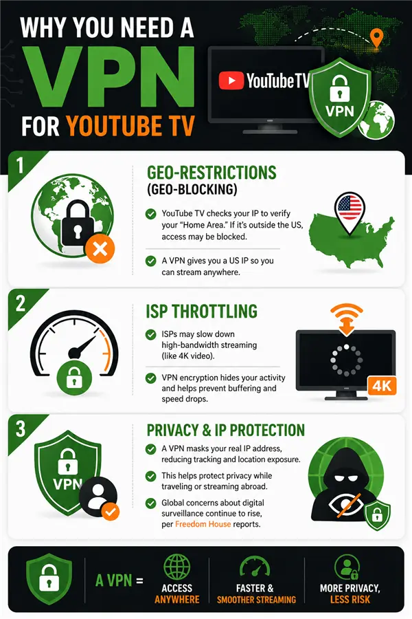 Why You Need a VPN for YouTube TV