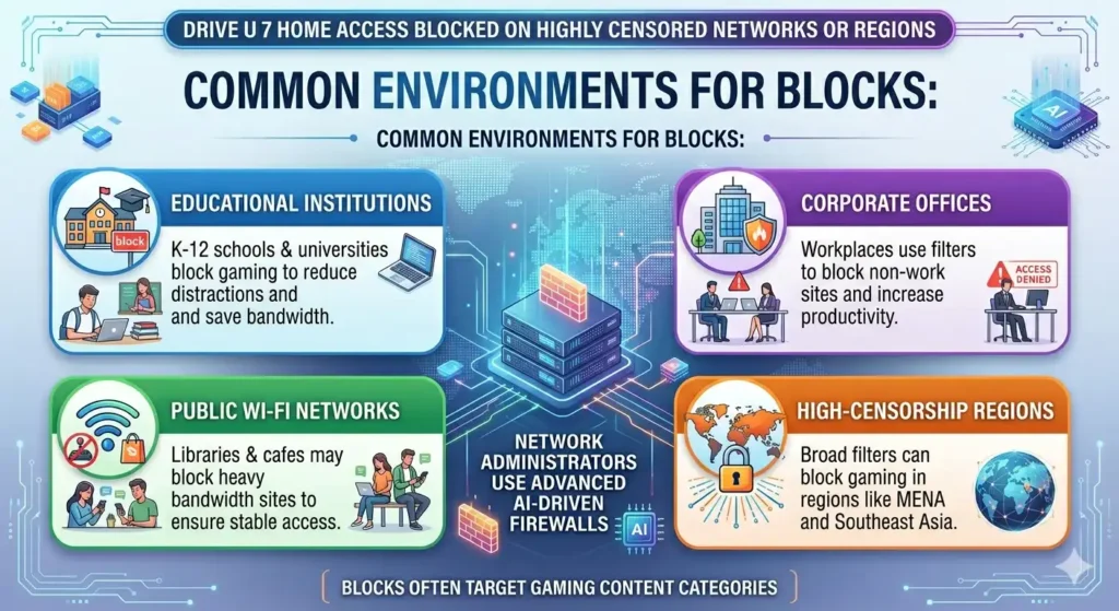 Where Are Drive U 7 Home Blocked