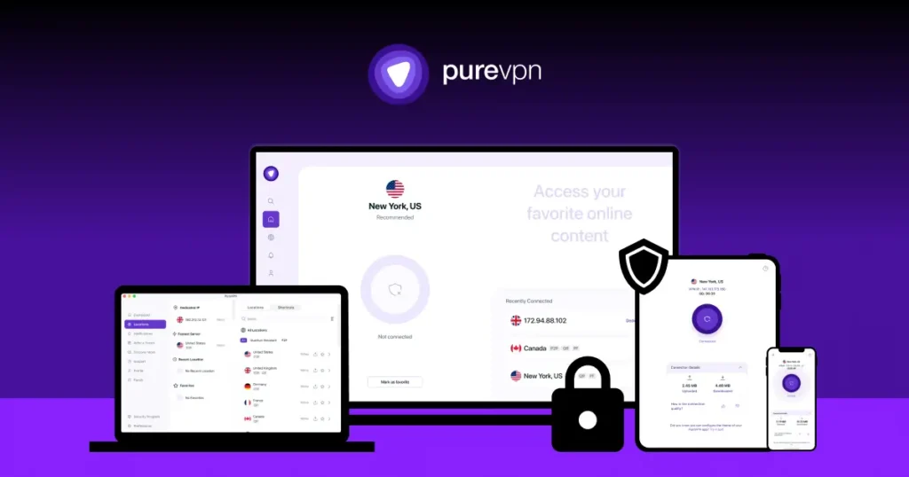 US Streaming Focus VPN for Hulu - PureVPN