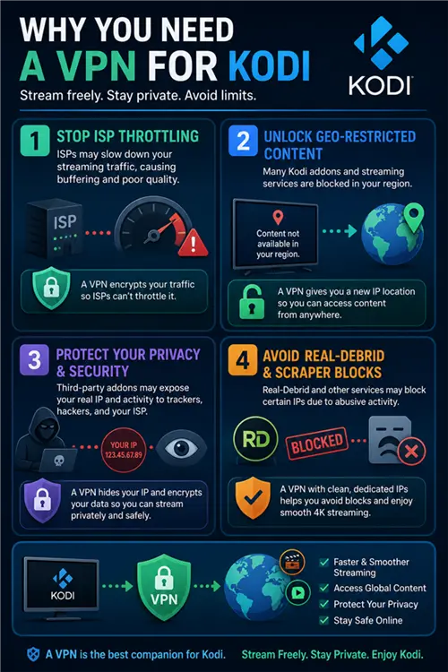 Why You Need a VPN for Kodi Addons