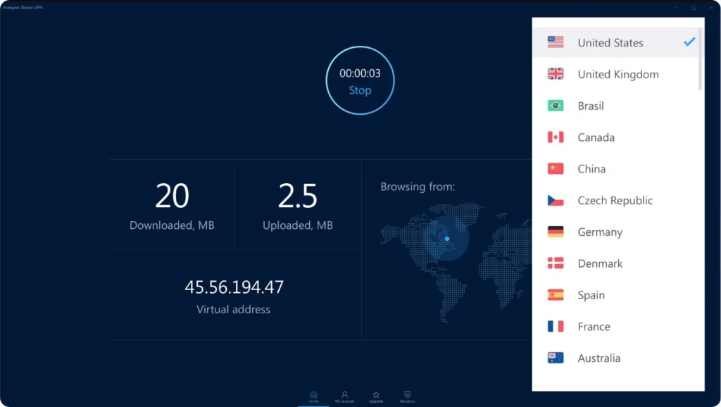 Best VPN with Raw Speed - Hotspot Shield