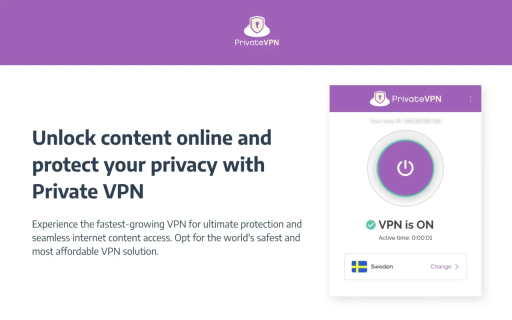 Best Budget VPN Option for Sky Go - PrivateVPN